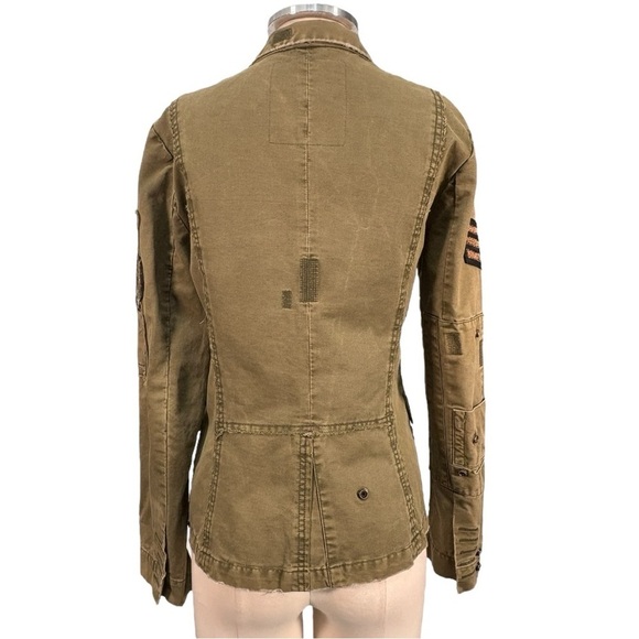 Zadig & Voltaire Virginia Utility Military Jacket Size Small - Picture 6 of 16